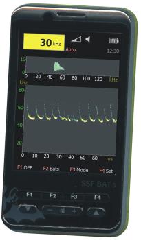 SSF BAT3-Detektor - Ultraschalldetektor mit Akku (Lieferung Deutschland & Schweiz)